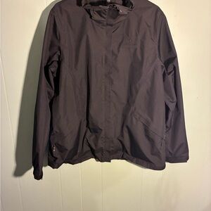 Men's Camel Crown Waterproof Dark Brown Raincoat